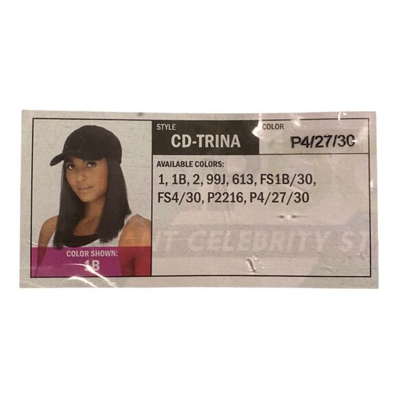 Baseball CapDo Wig Trina by Vivica A Fox Synthetic Hair Locs Women Teens NWT - Picture 12 of 15